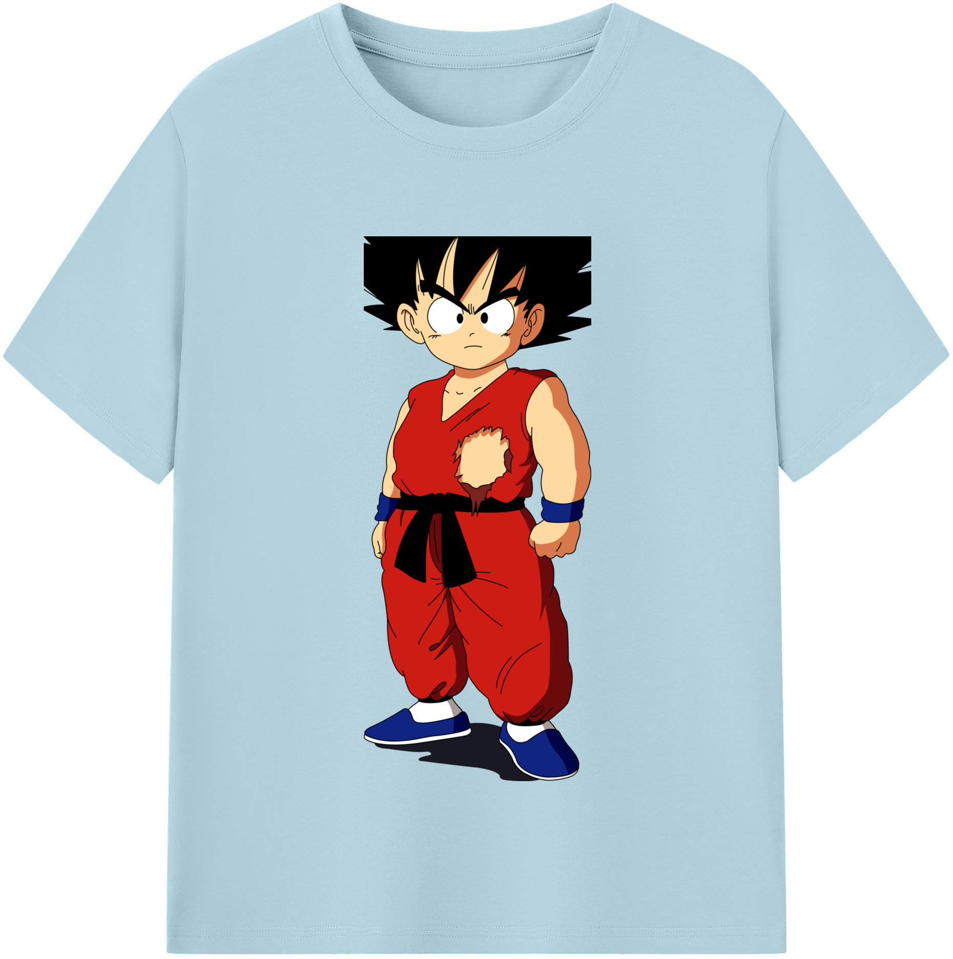 （画像用） ドラゴンボール 孫悟空（そん ごくう）Son Goku カカロット DRAGON BALL Kakarotto 綿100％半袖Tシャツ（フロントプリント）